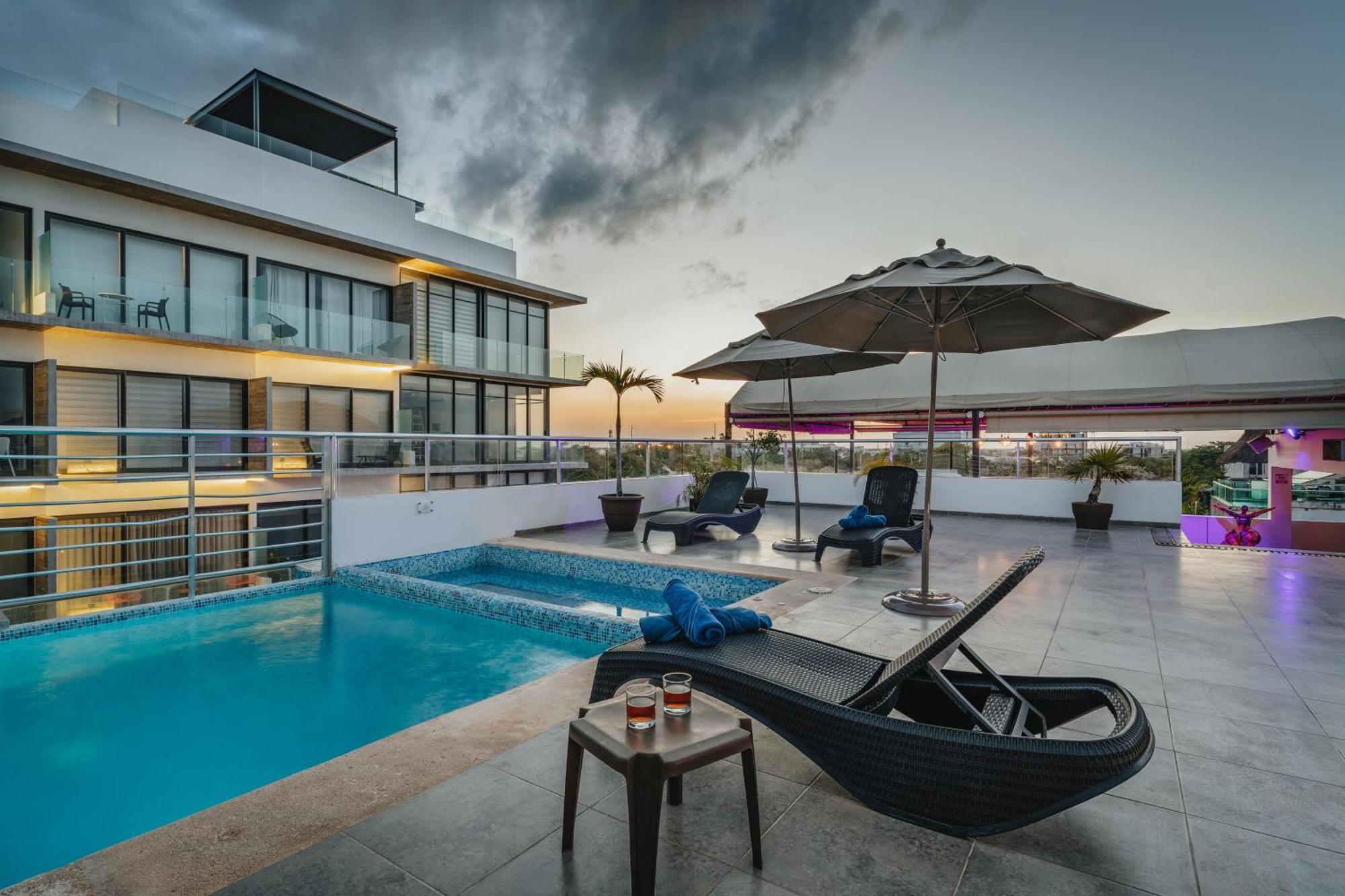 Soho Playa Hotel Playa del Carmen Exteriör bild