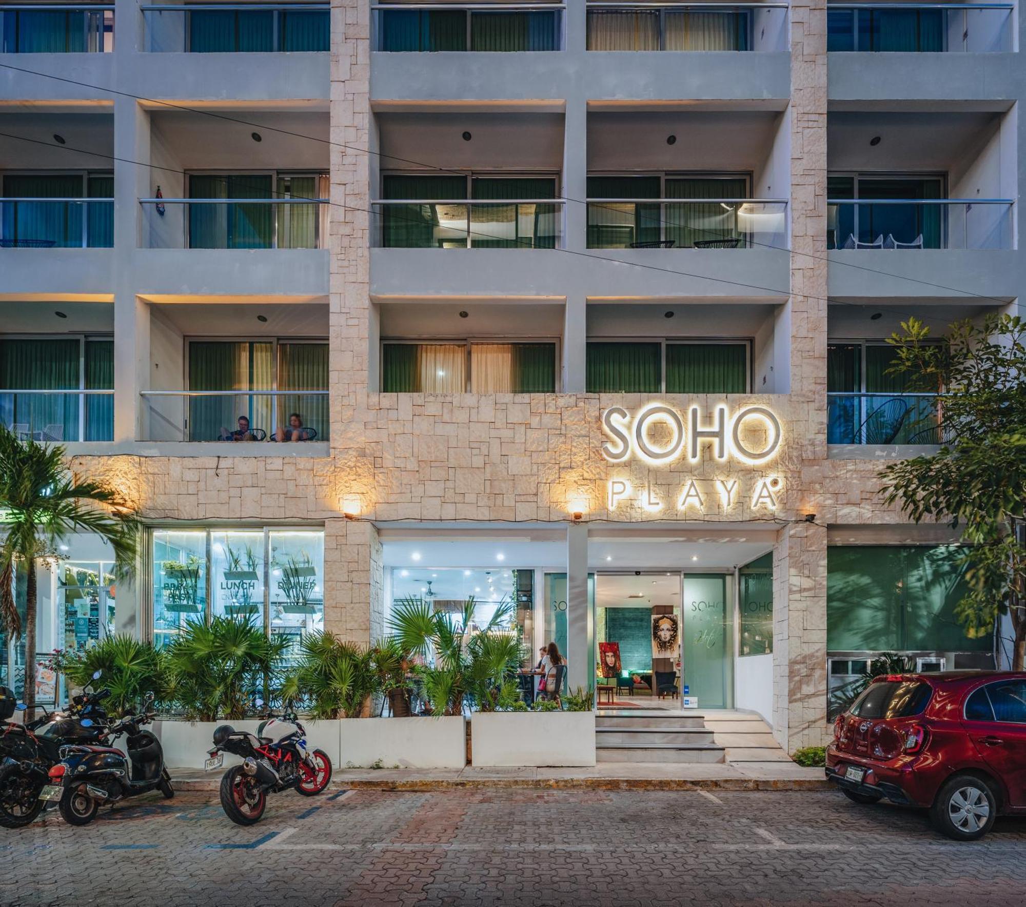 Soho Playa Hotel Playa del Carmen Exteriör bild