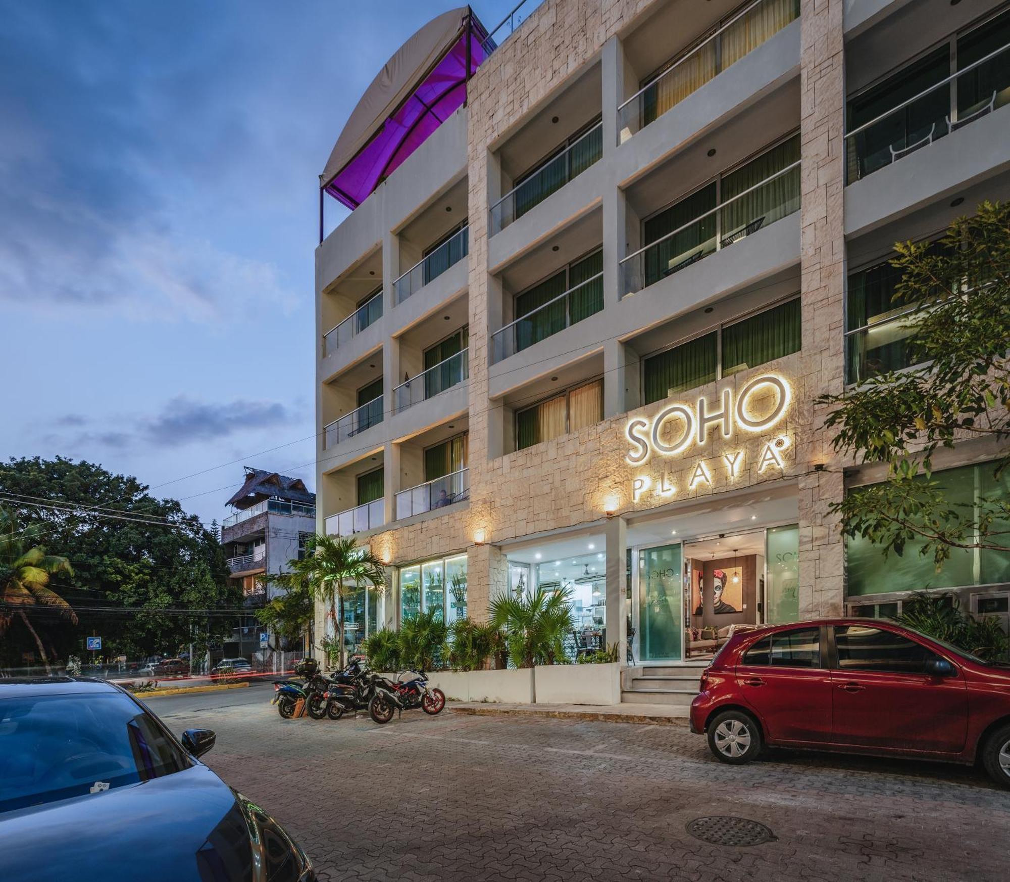 Soho Playa Hotel Playa del Carmen Exteriör bild